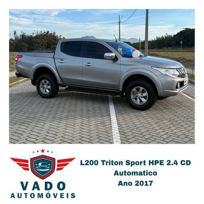 MITSUBISHI L200 TRITON 2.4 16V TURBO DIESEL SPORT HPE CD 4P 4X4 AUTOMÁTICO MITSUBISHI L200 TRITON 2.4 16V TURBO DIESEL SPORT HPE CD 4P 4X4 AUTOMÁTICO